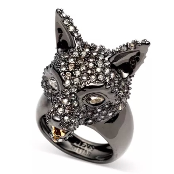Alexis Bittar Woodland Fantasy Pavé Fox Ring - Picture 3 of 17